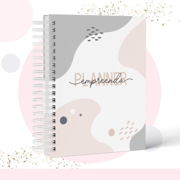 planner empreenda feminino permanente arquivo digital encadernacao