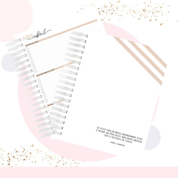 Planner Empreenda Feminino Permanente - Arquivo Digital - Imagem 2