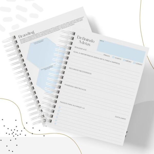 Planner Empreenda Masculino - Arquivo Digital - Imagem 3
