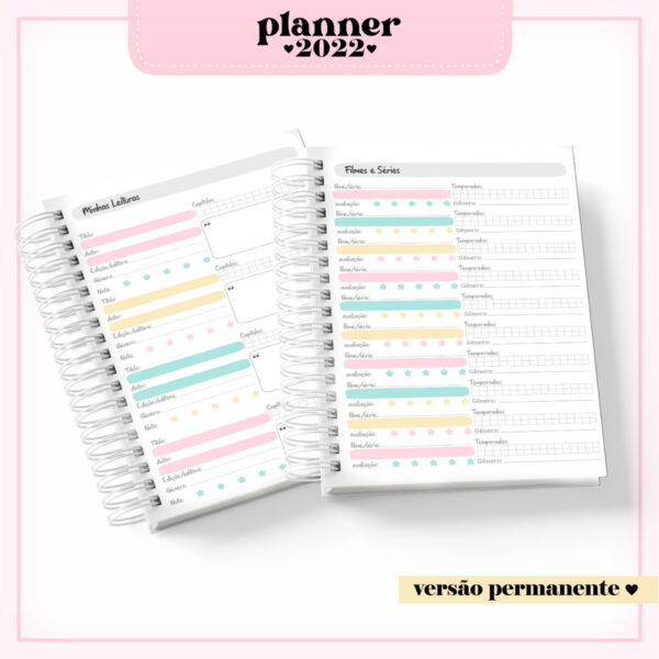 Planner Feminino Permanente 02 - Arquivo Digital - Imagem 3