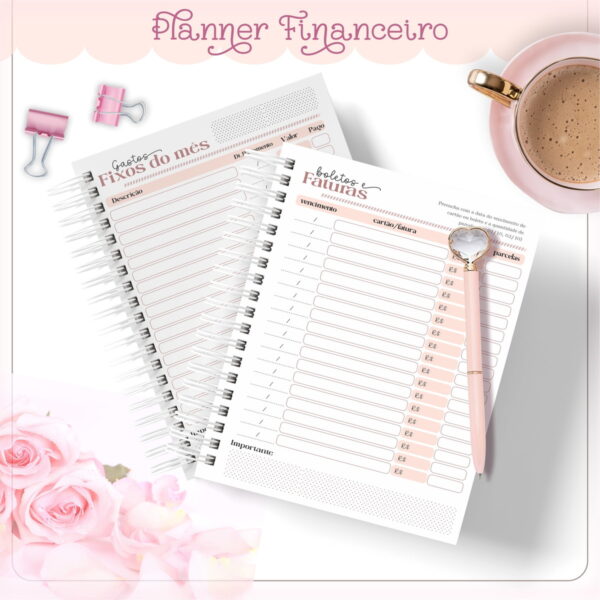 Planner Financeiro - Arquivo Digital - Imagem 2