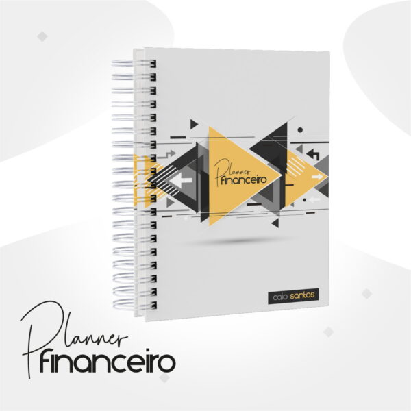 Planner Financeiro Pessoal Masculino - Arquivo Digital - Imagem 2
