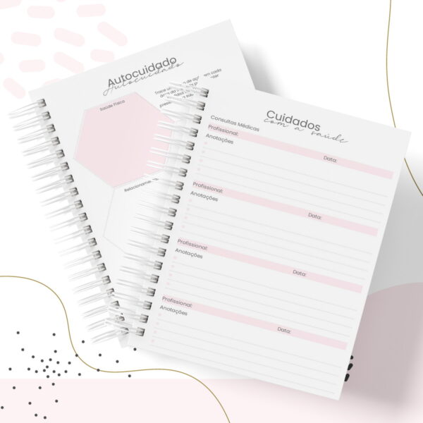 Planner Fitness Feminino Permanente - Arquivo Digital - Imagem 3