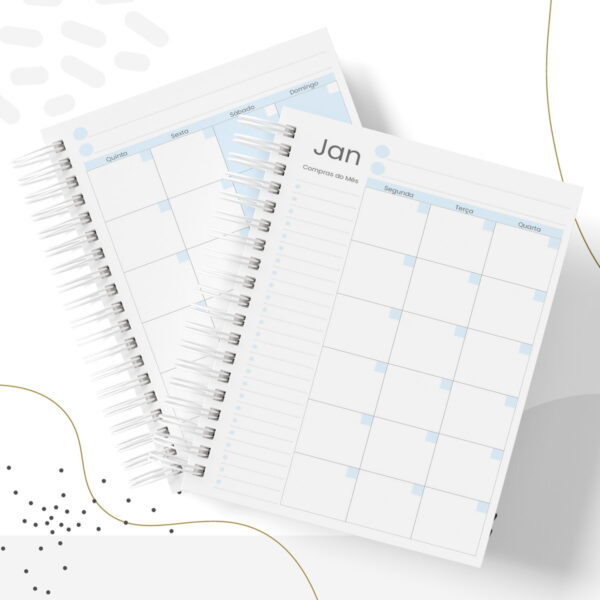 Planner Fitness Masculino - Arquivo Digital - Imagem 4