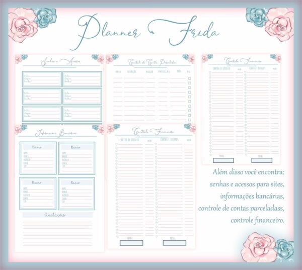 Planner Frida - Arquivo Digital - Imagem 4