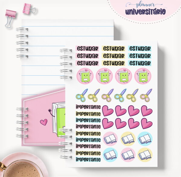 Planner Universitário Mod 01 - Arquivo Digital - Imagem 3
