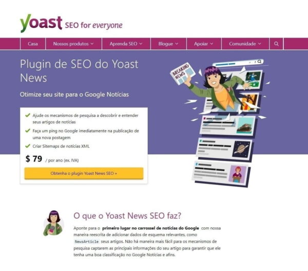 Plugin Atualizado Yoast Seo Premium + Addon Vídeo Local News