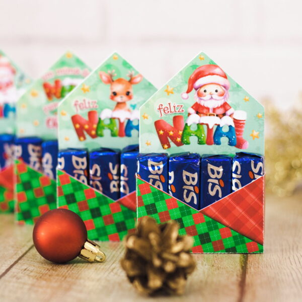 porta bis natal arquivo digital scrapbook