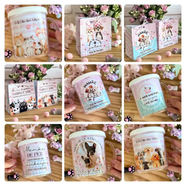 Presente Personalizado Mãe de Pet - Arquivo PDF Faça Você Mesmo