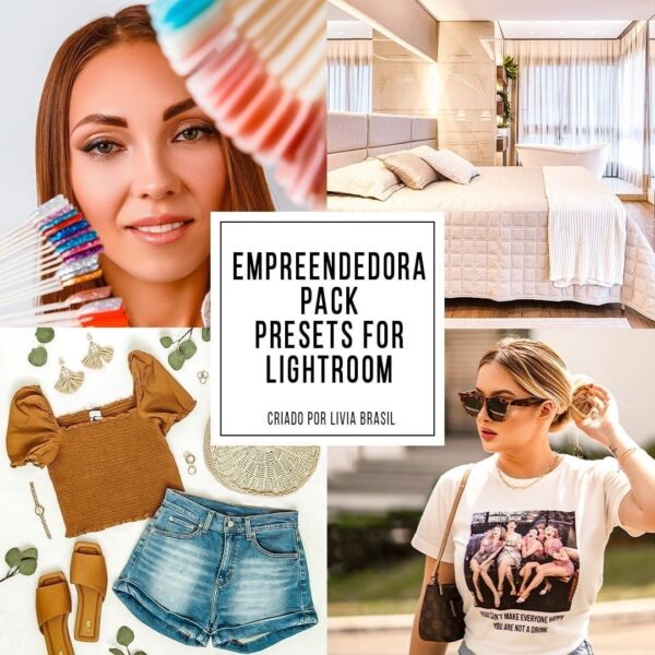 Presets Lightroom Lívia Brasil Empreendedora Android iPhone