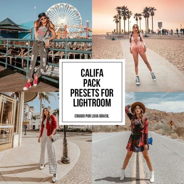 Presets Lightroom Lívia Brasil Pack Califa Android iPhone