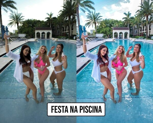 Presets Lightroom Lívia Brasil Pack Festas Android iPhone