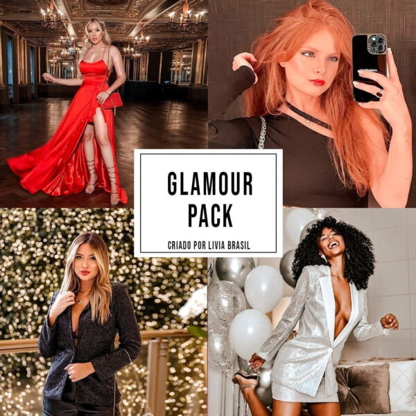 Presets Lightroom Lívia Brasil Pack Glamour Android iPhone