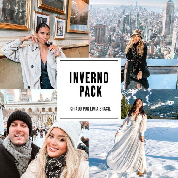 Presets Lightroom Lívia Brasil Pack Inverno Android iPhone