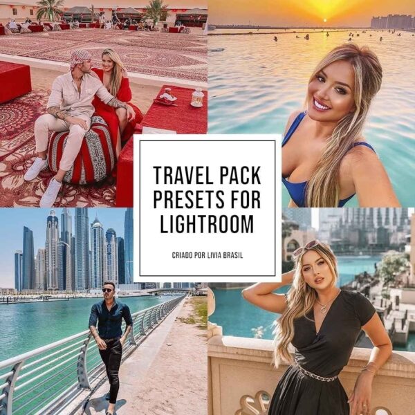 Presets Lightroom Lívia Brasil Pack Travel Android iPhone