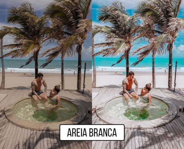 Presets Lightroom Lívia Brasil Praia Piscina Android iPhone