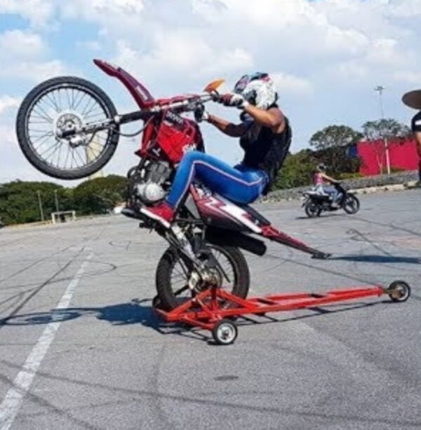 Projeto Em Pdf Aparelho Aprender Empinar Puxar Grau De Moto