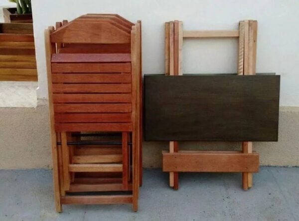 Projeto Pdf Mesa E Cadeira De Bar Dobrável P/ Fabricação