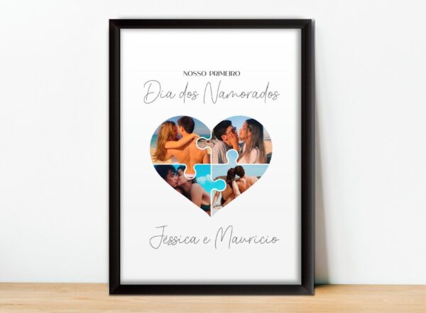 quadros dia dos namorados arquivo digital personalizacao