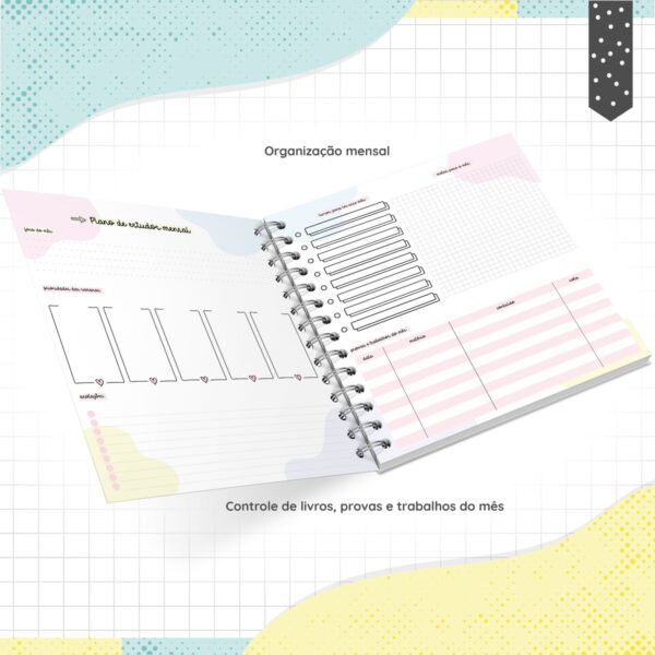 Rotinas de Estudos Menina - Arquivo Digital - Imagem 2