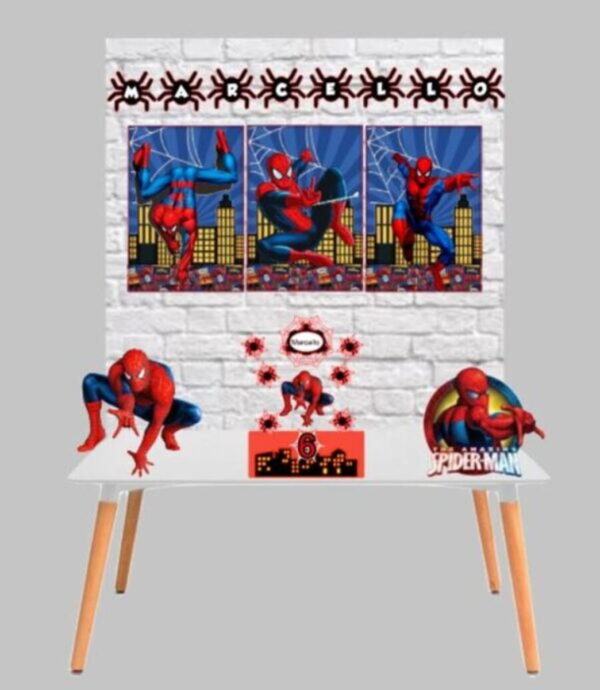 so bolinho homem aranha arquivo digital kit festa pronta