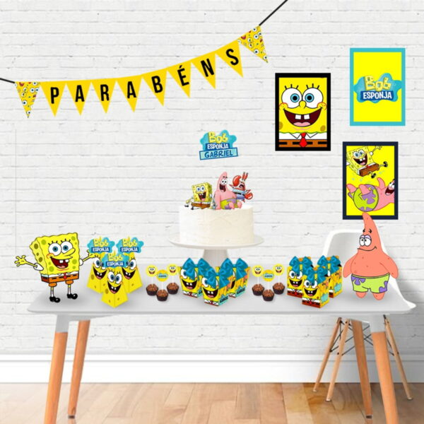 so um bolinho bob esponja arquivo digital arte digital