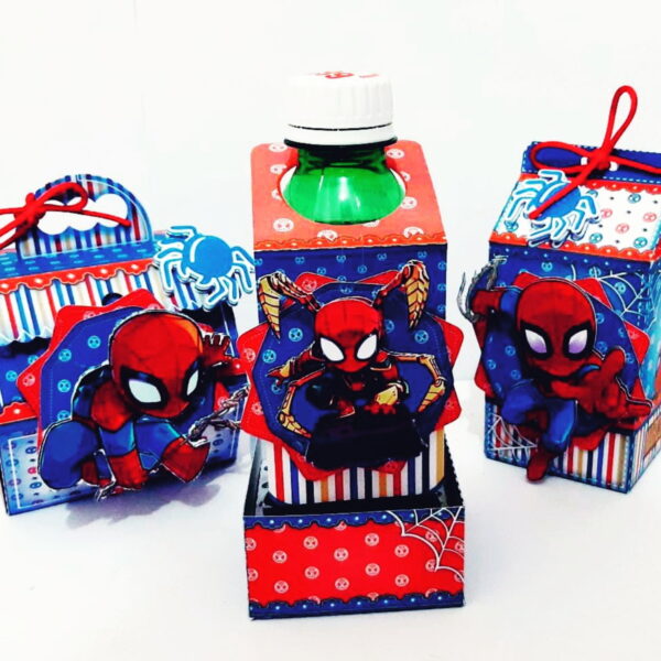 Só um bolinho Homem Aranha Cute - Arquivo Digital - Imagem 3