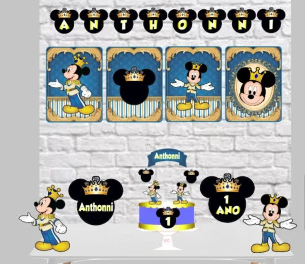 Só um Bolinho Mickey Realeza - Arquivo Digital