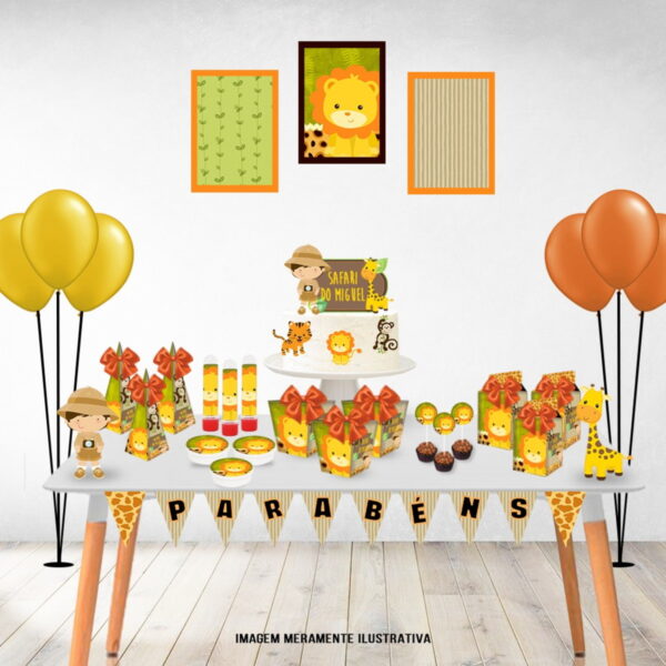 so um bolinho safari baby arquivo digital decoracao aniversario infantil