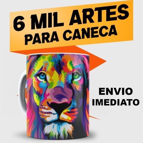 Super Packs 6.000 Artes Estampar Sublimar Canecas