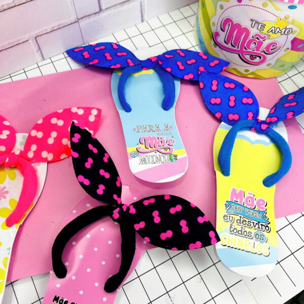 Tag Xuxinha Chinelinhos Dia das Mães Studio e pdf - Imagem 2