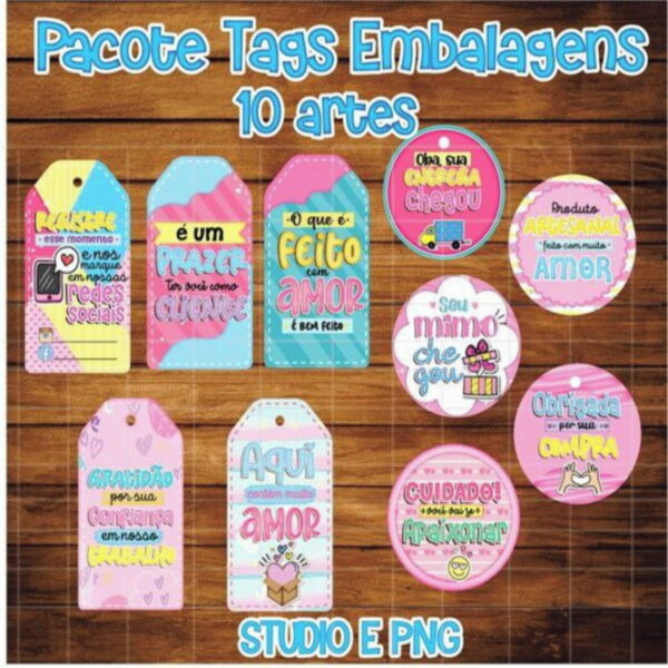 tags embalagens 2 arquivo digital papelaria