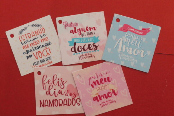 tags namorados arquivo digital personalizacao