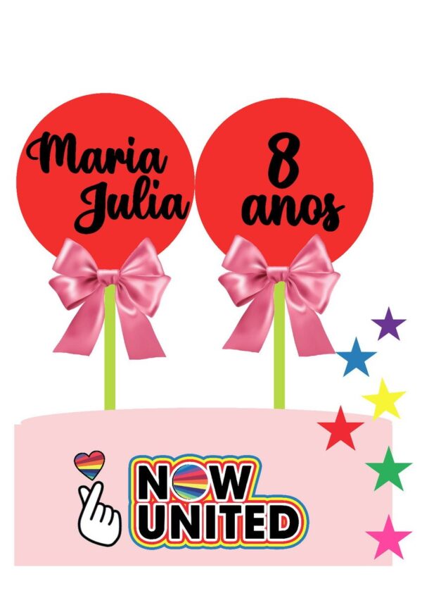 topo de bolo ballon cake now united arquivo digital now united 1