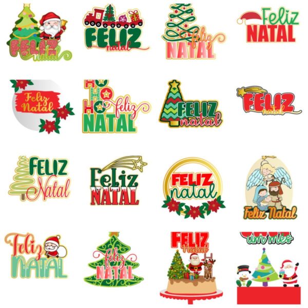 topos de bolos natalinos arquivo digital decoracao de bolo