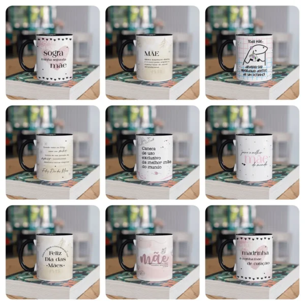 Transforme Canecas em Presentes: 20 Artes para Mães