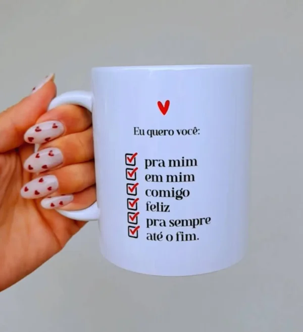 Transforme Canecas em Presentes de Amor com 63 Artes