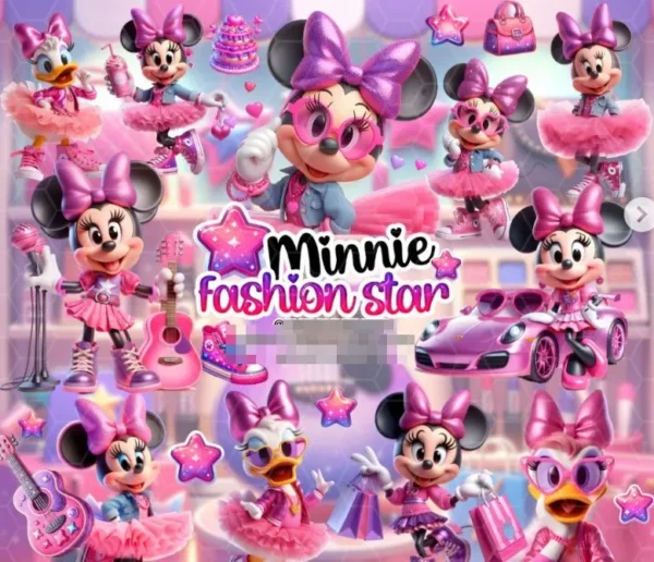 Transforme seu Evento com o Kit Digital Minnie Fashion