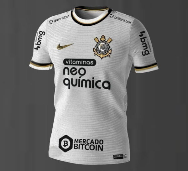 Vetor Template Camisa 1 Corinthians 2022 2023 Corel Cdr