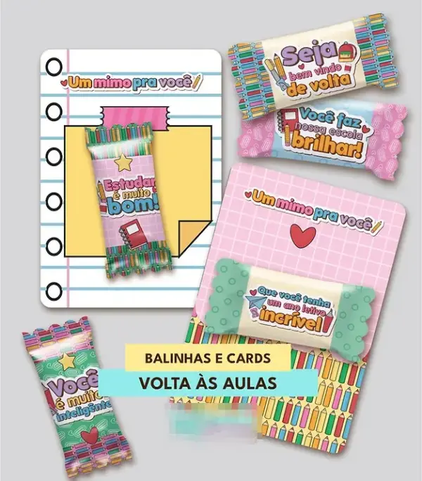 Volta As Aulas Kit Digital Png Com Adesivos Escolares 12
